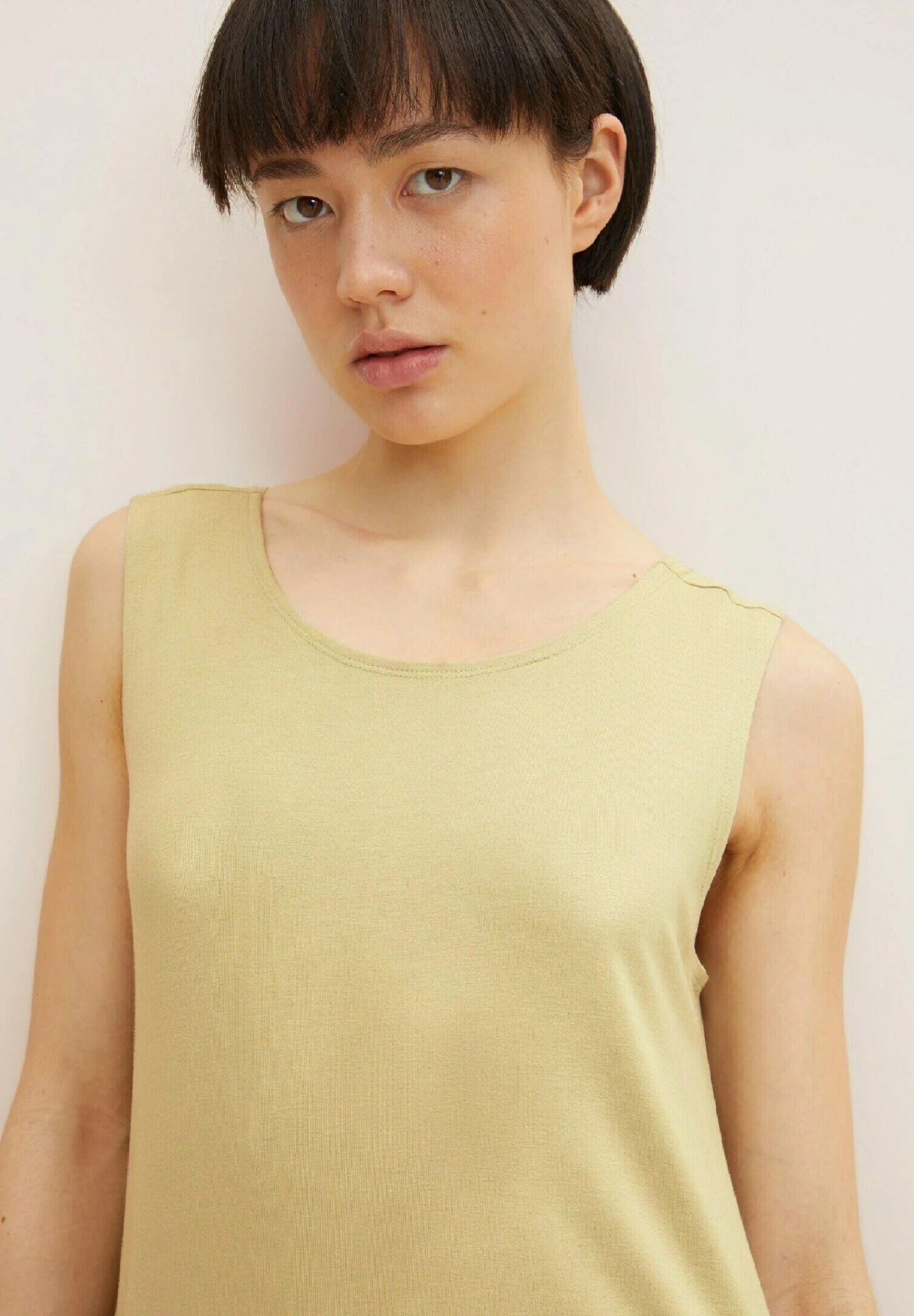 Tom Tailor Jerseyjurk - Light Moderate Olive 3 Tom Tailor Jerseyjurk - Light Moderate Olive - Afbeelding 3