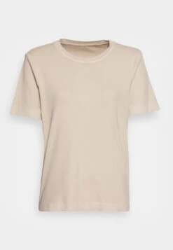 Tom Tailor Plain Washed - T-Shirt Basic - Light Cashew Beige -Tom Tailor 518ab38755a64119974ea992edf2d6a0