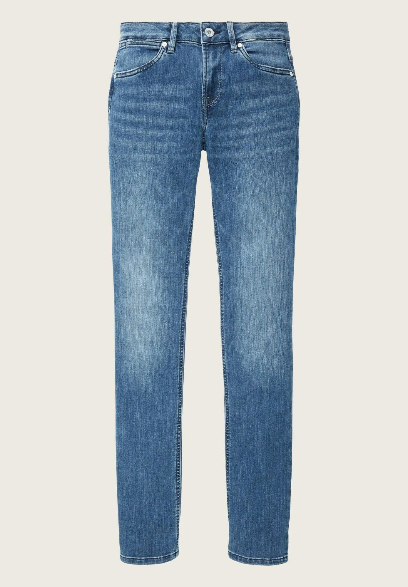 Tom Tailor Alexa - Straight Leg Jeans - Mid Stone Wash Denim 12 Tom Tailor Alexa - Straight Leg Jeans - Mid Stone Wash Denim - Afbeelding 12