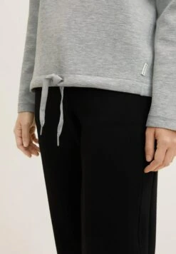 Tom Tailor Mit Kordelzug  - Sweater - Concrete Grey Melange -Tom Tailor 523a89e6342d42b9bf1e084a3909df4e