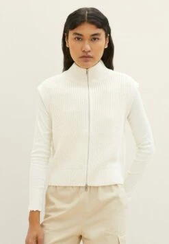 TOM TAILOR Denim Bodywarmer - Gardenia White