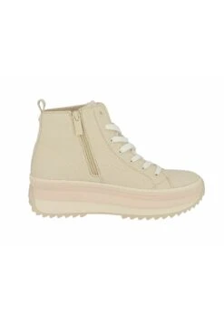 Tom Tailor Sneakers Hoog - Beige