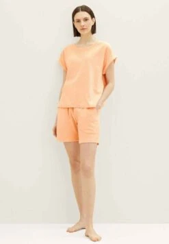 Tom Tailor Frottee- Pyjamabroek - Red Medium Solid -Tom Tailor 534bd0f1283d4738914803396a0b9480
