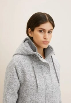 Tom Tailor Mantel - Grey Structure -Tom Tailor 537e17e5ec6f4d01810abe358aeca52f