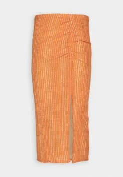 TOM TAILOR Denim Midi Skirt With Rouching - Maxirok - Mango Vichy -Tom Tailor 543423a6a61c4861a76e351c3b7b5dbd