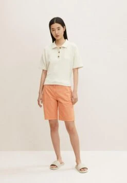 Tom Tailor Shorts - Cantaloupe Orange