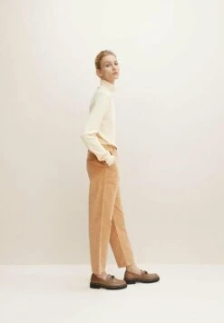 Tom Tailor Broek - Soft Light Camel -Tom Tailor 55e5151919bd4dd4a95ebb23b84c775e