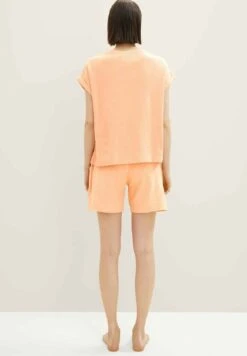 Tom Tailor Frottee- Pyjamabroek - Red Medium Solid -Tom Tailor 56ad7e7c824b4e229a7ce885c429eb32