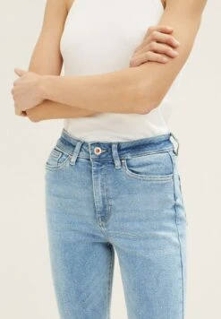 TOM TAILOR Denim Slim Fit Jeans - Used Mid Stone Blue Denim -Tom Tailor 577d6b758c7f4be3accdb76db400da0a