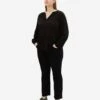 Tom Tailor Langarm - Blouse - Deep Black