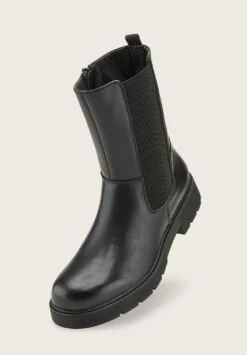 Tom Tailor Licence Mit Block Absatz  - Korte Laarzen - Black -Tom Tailor 5981cf9f3e774273a3c5ccea21e7c1fd