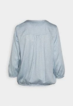 Tom Tailor Printed V Neck - Blouse - Blue -Tom Tailor 59860dfdff5d487283ab681133d7ba85
