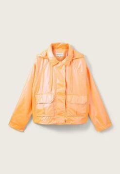 Tom Tailor Imitatieleren Jas - Orange Pearl -Tom Tailor 59b44a0bc1854ecfbf569b6cd5e80820