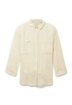 Tom Tailor Overhemdblouse - Beige White Stripe Woven 11 Tom Tailor Overhemdblouse - Beige White Stripe Woven -Tom Tailor 59f8943ed83f40a7a70c6a3acf830592