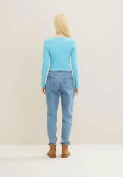 TOM TAILOR Denim Mit Asymmetrischem Ausschnitt - Longsleeve - Blue Voltage -Tom Tailor 5a59cfc8d29e44c2b2ea11bdedd3346d