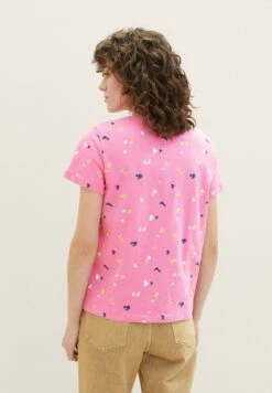Tom Tailor Crew Neck Print - T-Shirt Print - Pink Geo Shapes Design -Tom Tailor 5b86433f25a24c0f88bbb1200e9c09ed