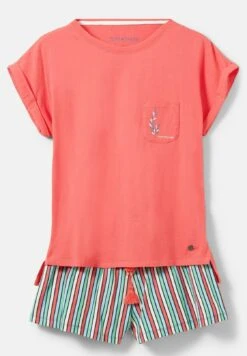 Tom Tailor Set Mit Gestreifter - Pyjama - Red Medium Stripes 14 Tom Tailor Set Mit Gestreifter - Pyjama - Red Medium Stripes -Tom Tailor 5c1de68ed0e241a58dae03ca0c2eec55