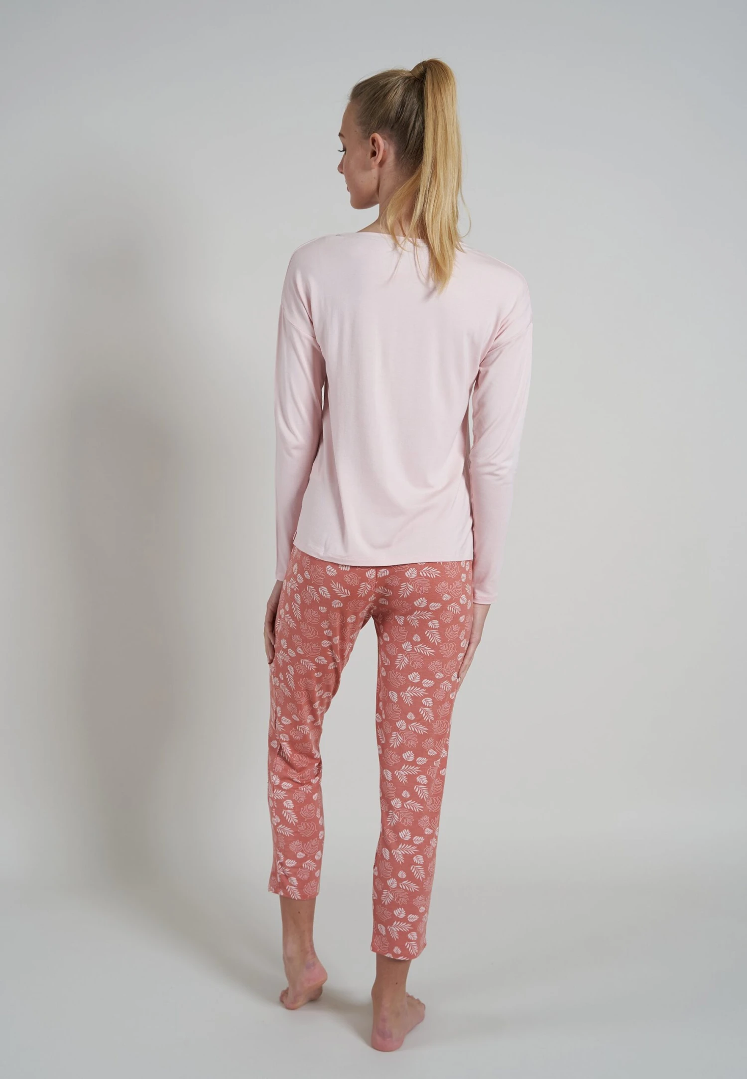 Tom Tailor Pyjama - Rot Hell Allover 2 Tom Tailor Pyjama - Rot Hell Allover - Afbeelding 2