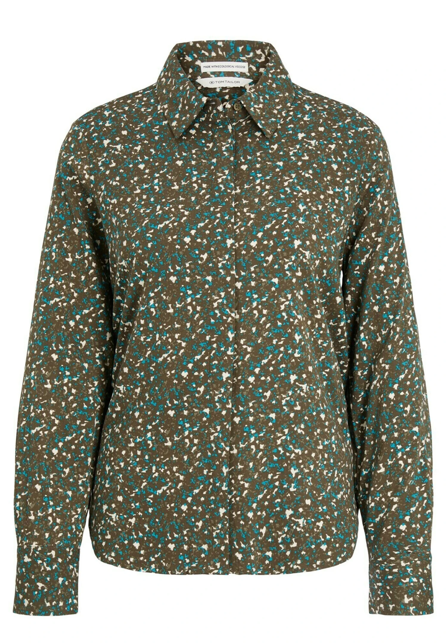 Tom Tailor Overhemdblouse - Abstract Minimal Design 5 Tom Tailor Overhemdblouse - Abstract Minimal Design - Afbeelding 5