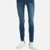 TOM TAILOR Denim Nela - Slim Fit Jeans - Used Dark Stone Blue Denim
