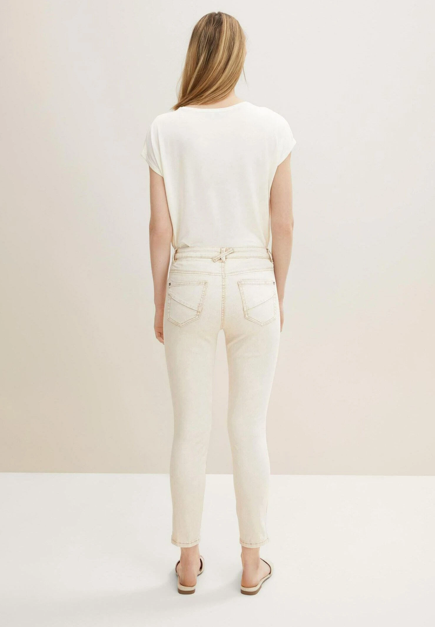 Tom Tailor Alexa - Jeans Skinny Fit - Silver Ecru 3 Tom Tailor Alexa - Jeans Skinny Fit - Silver Ecru - Afbeelding 3