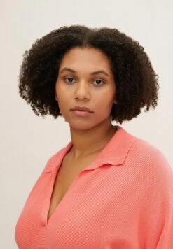 Tom Tailor Trui - Smooth Papaya Red -Tom Tailor 612402626ccf4c5590407d6b2f1dde51