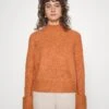 TOM TAILOR Denim Cosy Mock Neck - Trui - Rusty Amber