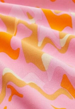 TOM TAILOR Denim A-Lijn Rok - Abstract Pink Print -Tom Tailor 62a96d3ed6f6469a82b14c229d5861c2