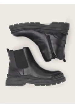 Tom Tailor Licence- Enkellaarsjes Met Plateauzool - Black -Tom Tailor 6302a29d9f154399ac344dc585189f11