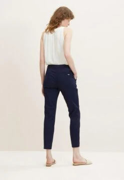 Tom Tailor Mia Slim - Chino - Navy Midnight Blue -Tom Tailor 631237380be94121986c6d2299ef72fe