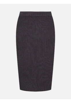 Tom Tailor Mit Rippstruktur  - Kokerrok - Evident Anthracite Melange -Tom Tailor 63d25ac080ba442a90790851d1cbe870