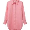 TOM TAILOR Denim Overhemdblouse - Fresh Pink