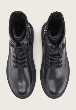 Tom Tailor Licence Gefütterte - Enkellaarsjes Met Plateauzool - Black -Tom Tailor 649a4483cb0745c9ba475115e93399e5