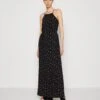 TOM TAILOR Denim American Neckline - Maxi-Jurk - Black