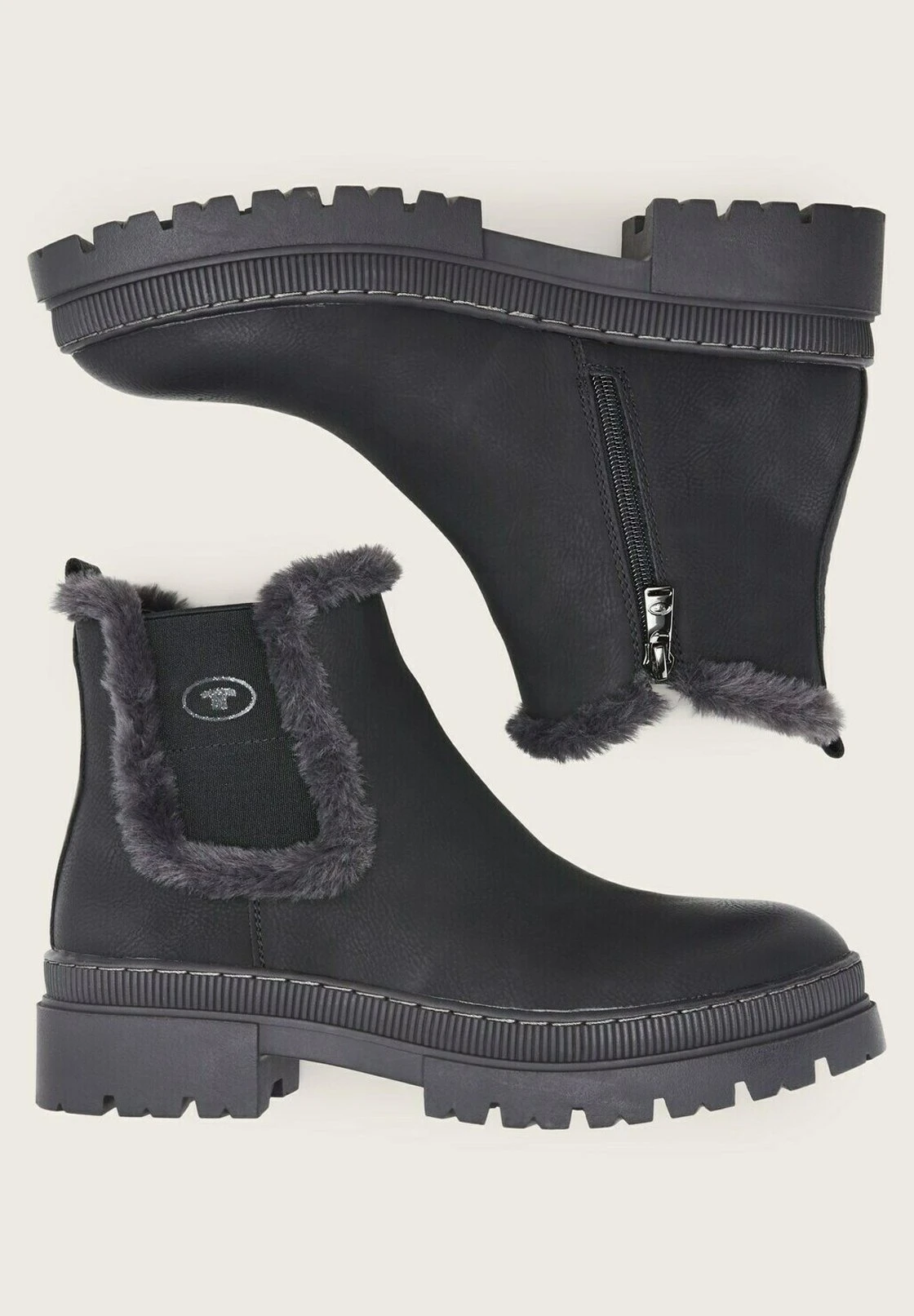 Tom Tailor Korte Laarzen - Black 4 Tom Tailor Korte Laarzen - Black - Afbeelding 4