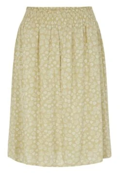 Tom Tailor A-Lijn Rok - Green Offwhite Leaf Design -Tom Tailor 6773ba1b89944b38b0d6c32a275dae94