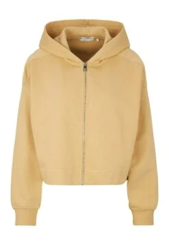 TOM TAILOR Denim Cropped - Sweater Met Rits - Brown Rice -Tom Tailor 68958dffebdd45dfa7b4ae61de48cc90