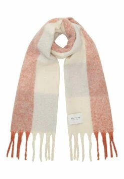 Tom Tailor Mit Karomuster  - Sjaal - Canyon Sunset Red