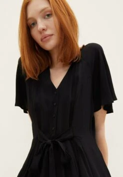 TOM TAILOR Denim Blousejurk - Deep Black -Tom Tailor 6b85d673ffc940a1a60ffdbcb56187e6