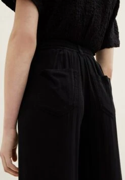 TOM TAILOR Denim Palazzo- Broek - Deep Black -Tom Tailor 6b8b375e3e0f4a7f853594e979b9de84