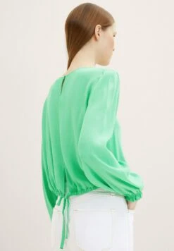 TOM TAILOR Denim Mit Rückenschlitz - Blouse - Strong Green -Tom Tailor 6cd019b0d1d143a19ef1f00a0eb0e4fa