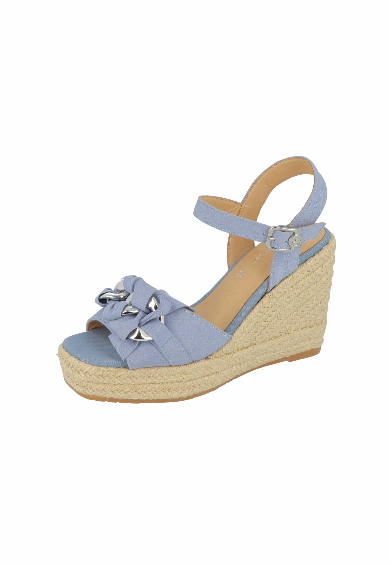 Tom Tailor Sandalen Met Sleehak - Sky 2 Tom Tailor Sandalen Met Sleehak - Sky - Afbeelding 2