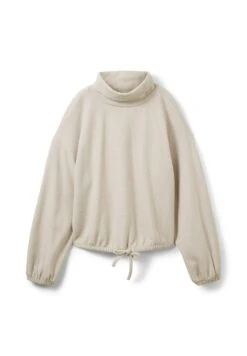 TOM TAILOR Denim Cropped Mit Rollkragen - Sweater - Cloud Grey Melange -Tom Tailor 6e706fc20622460b9266f7d5b2c9fc47