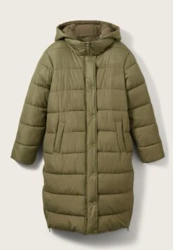 Tom Tailor Puffer Mit Kapuze - Winterjas - Tree Moss Green -Tom Tailor 6e7d0f69f7c249a39e4f6ca79dc1d78a