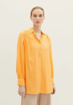 Tom Tailor Lang Geschnittene- Blouse - Bright Mango Orange
