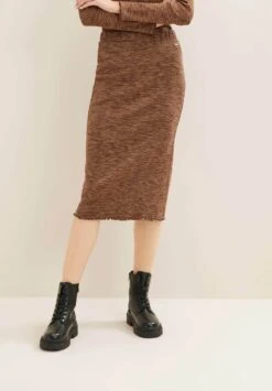 TOM TAILOR Denim Kokerrok - Space Dye Melange -Tom Tailor 6f68aa567e2f4051a9f08a956a7d5cbe