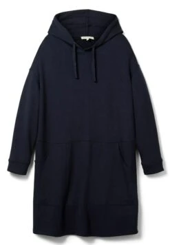 Tom Tailor Mit Kapuze - Jerseyjurk - Navy Midnight Blue -Tom Tailor 6ffd7482e2fa458185d81c58db453df5