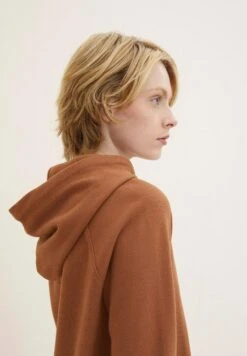 TOM TAILOR Denim Hoodie - Mid Brown -Tom Tailor 70b8c74dcc5249c0a09b1f991aaf63dc