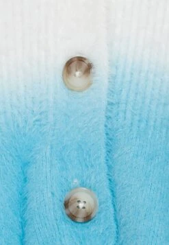 TOM TAILOR Denim Feather Cardigan - Vest - Blue Voltage -Tom Tailor 70d2d2703f1b4b9ba03930236ec1a158