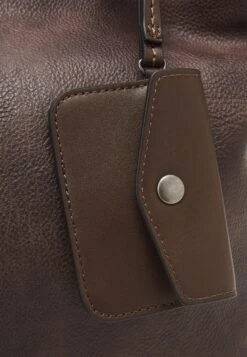 Tom Tailor Shopper - Dark Brown -Tom Tailor 7209514c82074df3aa2e7fe659437847